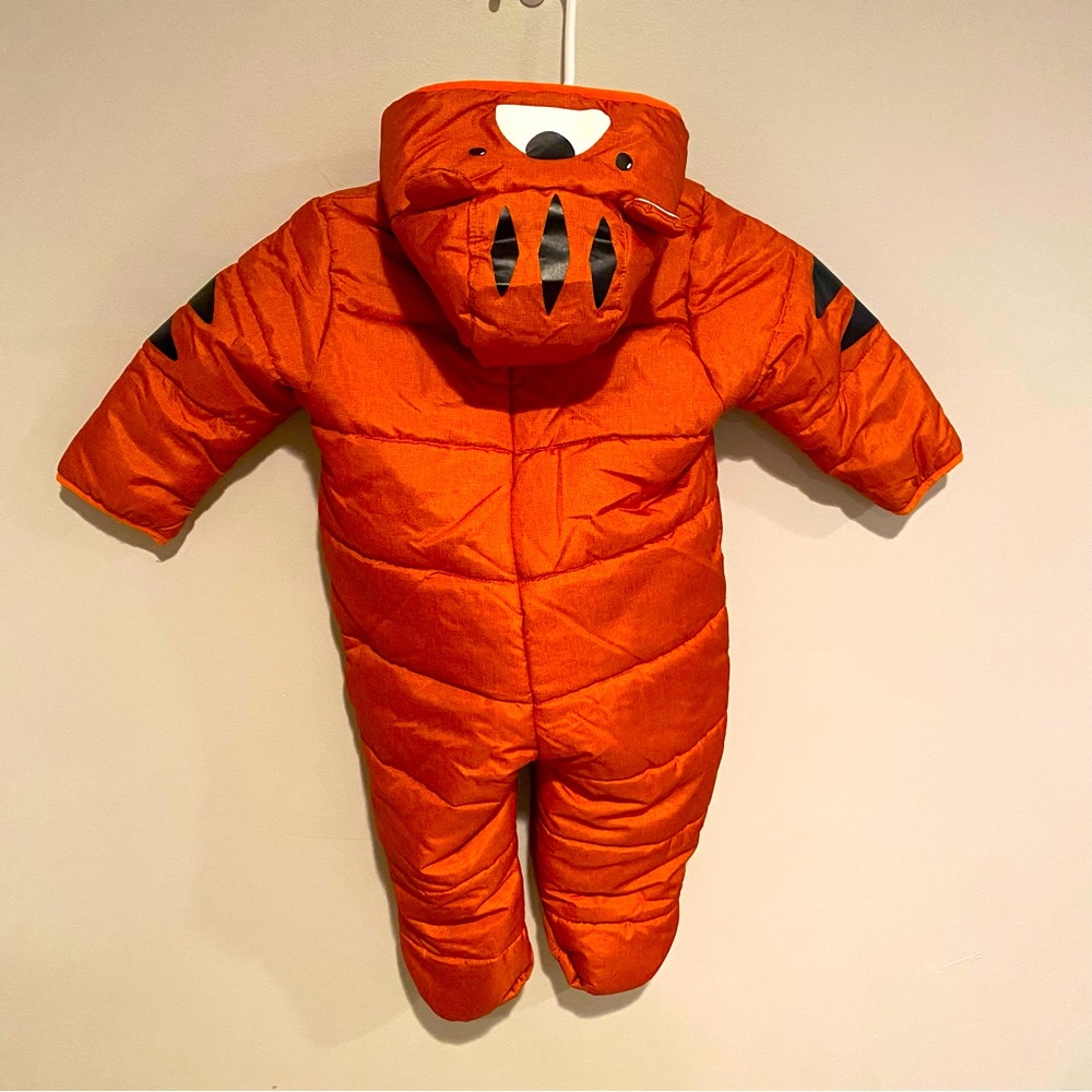 Snowsuit Carters 18 month tiger orange stripes